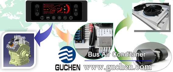 energy regulation control system of Bus A/C system