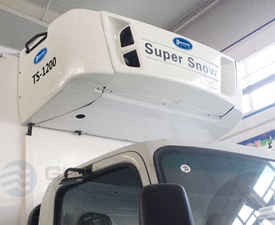 diesel engine driven truck refrigeration unit with standby 